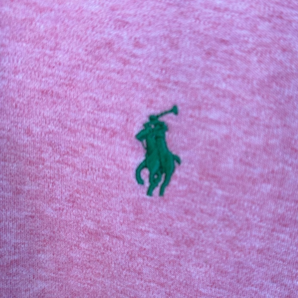Polo Ralph Lauren Men’s Pull Over Shirt Heathered Red Size Large - Picture 6 of 12